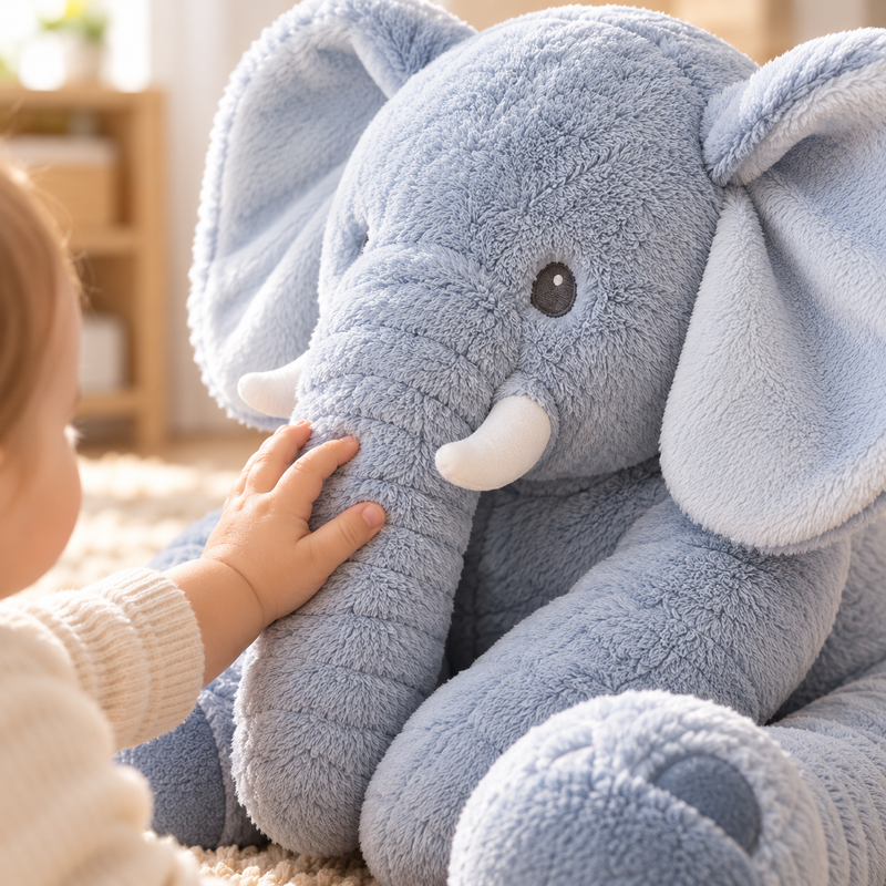 Elio | Cuscino elefante gigante