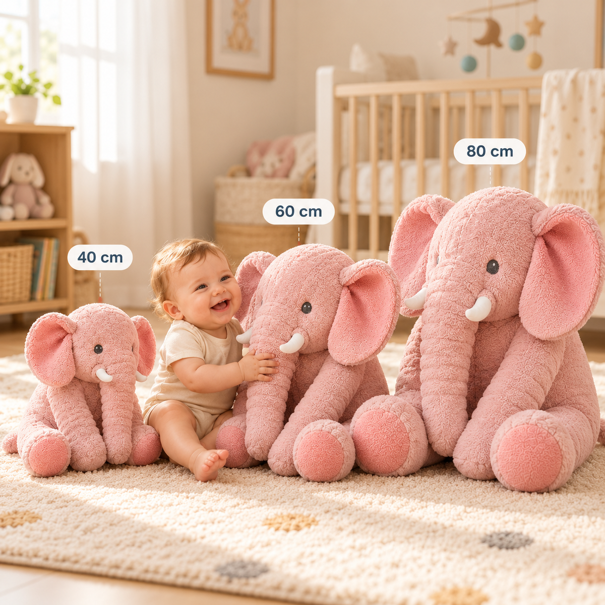 Elio |  Cuscino elefante gigante